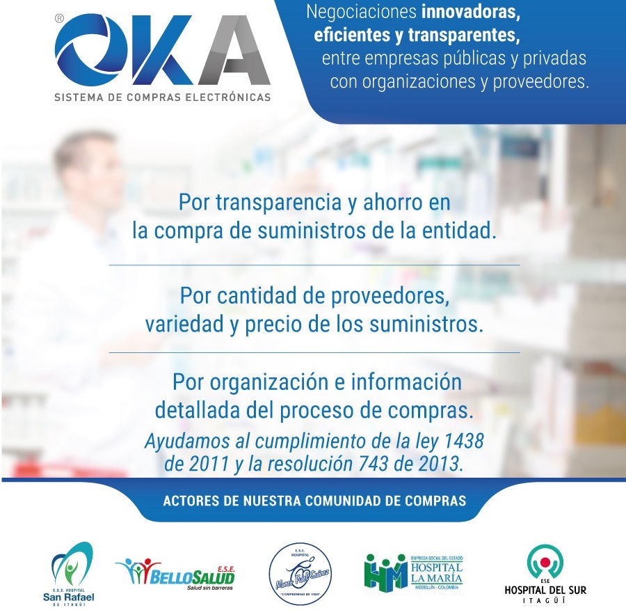 oka compras hospitalarias