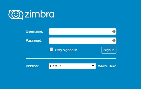 Correo Zimbra